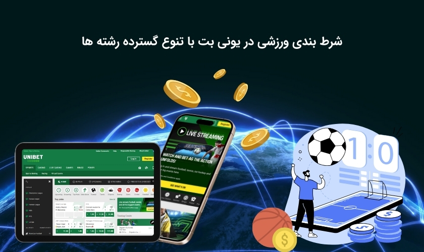 پیش بینی ورزشی در سایت یونی بت